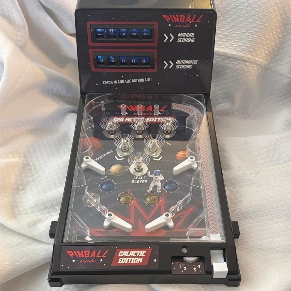 Pinball Arcade Galactic Edition - tabletop black - sold as is
